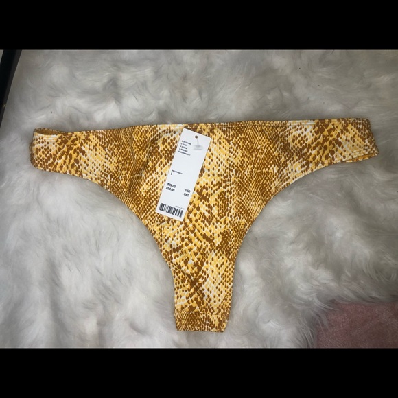 Out From Under (UO) printed Bikini Bottom L NWT! - Picture 6 of 10